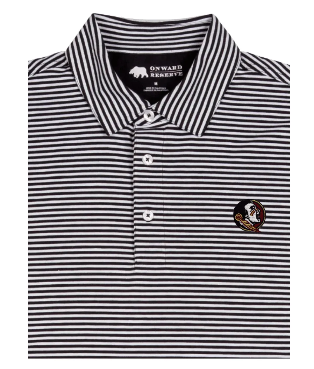 Pro Stripe FSU Seminole Performance Polo