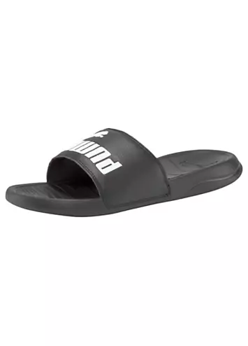 Puma Logo Print Sliders | Grattan