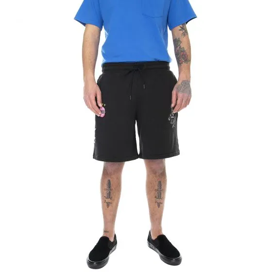 Puma Mens Puma x Kidsuper Stud Black Shorts 