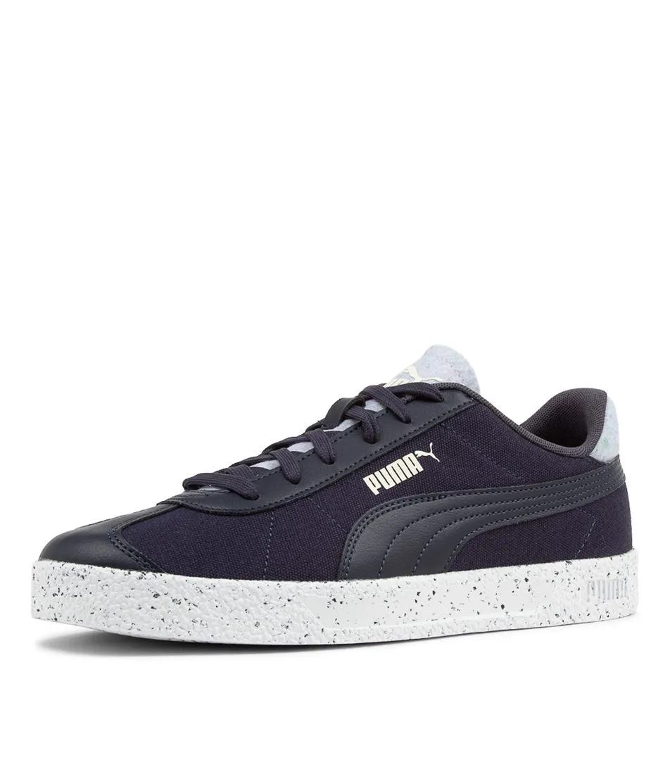 PUMA Puma Club Better Night Platinum Leather Sneakers