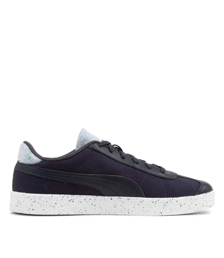 PUMA Puma Club Better Night Platinum Leather Sneakers