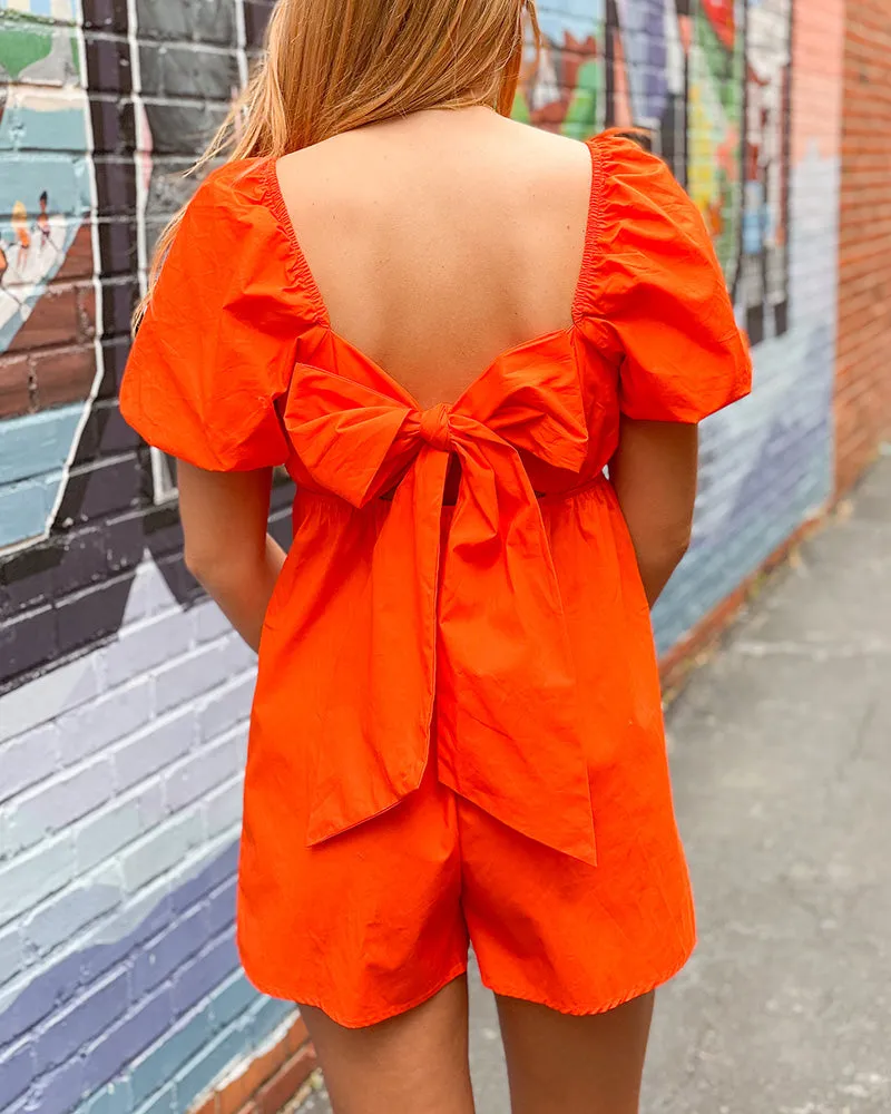 Put a Bow on it Romper