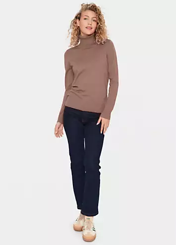 Saint Tropez Mila Rollneck Long Sleeve Pullover | Grattan