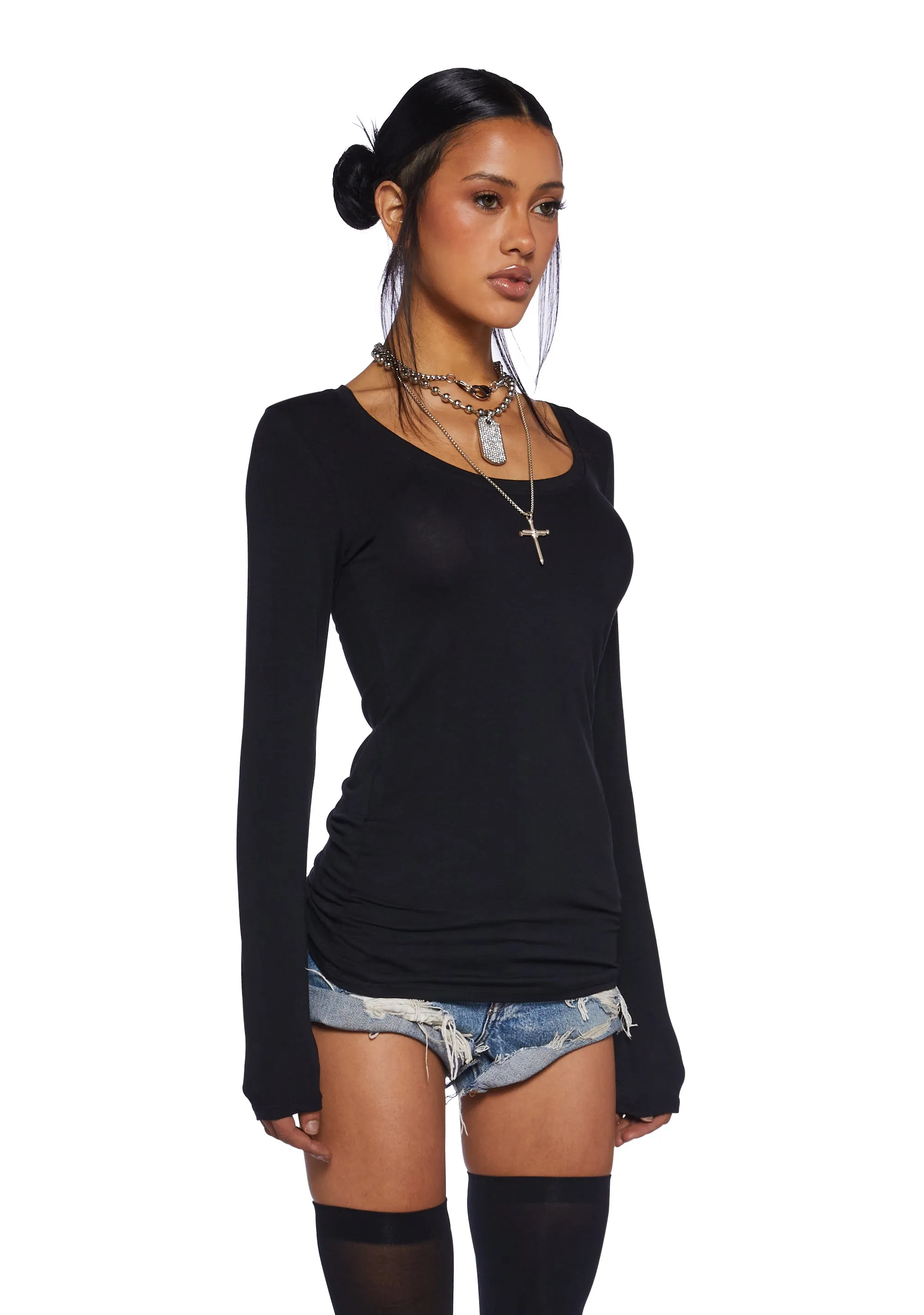 Samantha Spooky Cropped Jumper-