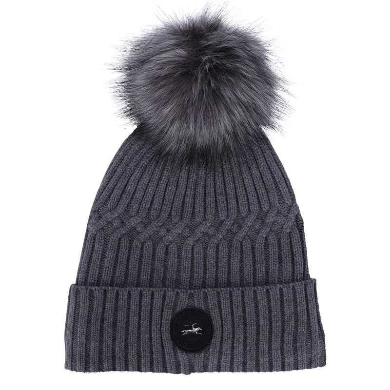 Schockemohle Baila Style Bobble Hat - Graphite