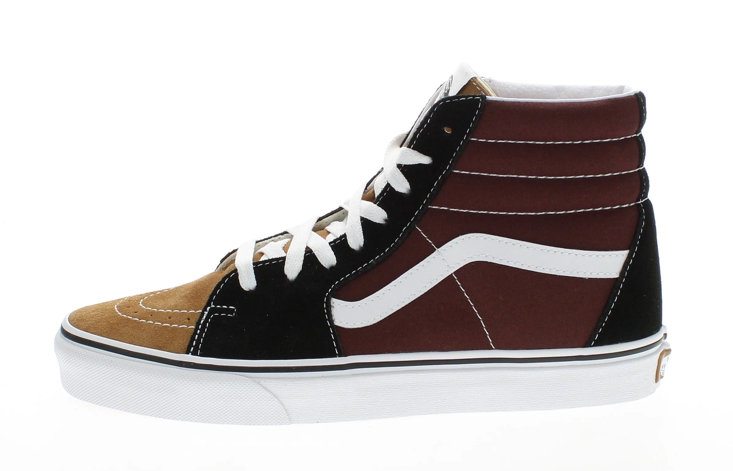 shoes Vans Sk8-Hi - Color Block Black/Brown