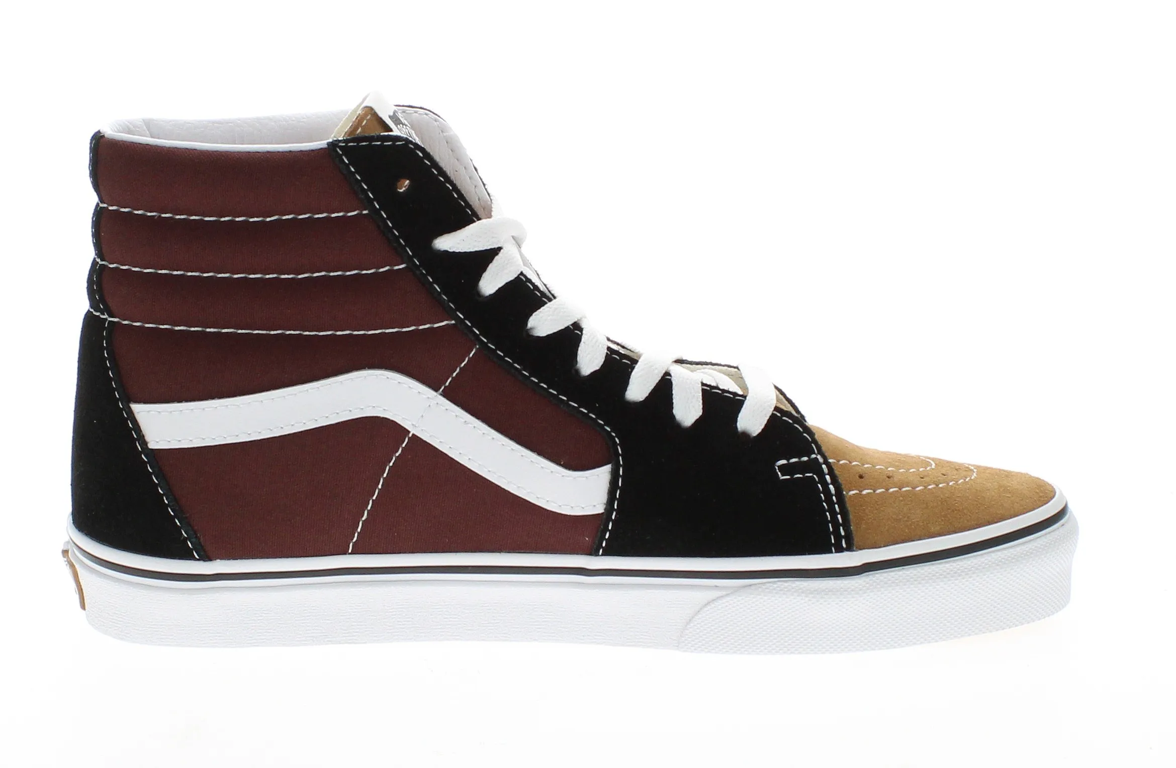 shoes Vans Sk8-Hi - Color Block Black/Brown