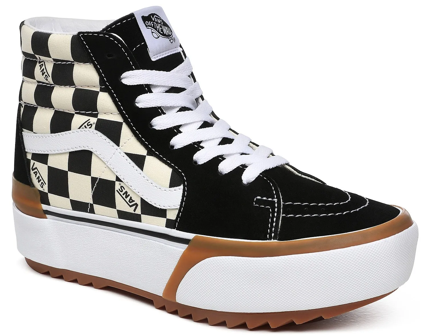 shoes Vans Sk8-Hi Stacked - Checkerboard/Multi/True White