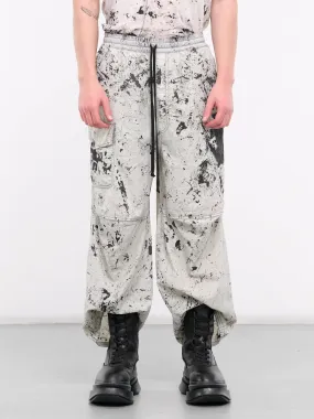 Snow Camo Parachute Trousers (PT1006-SNOW-CAMO)