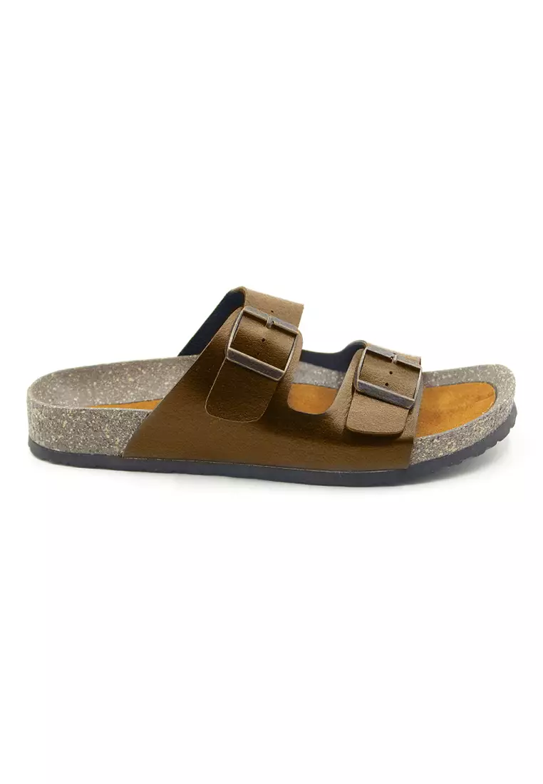 SoleSimple Athens - Camel Leather Sandals & Flip Flops & Slipper