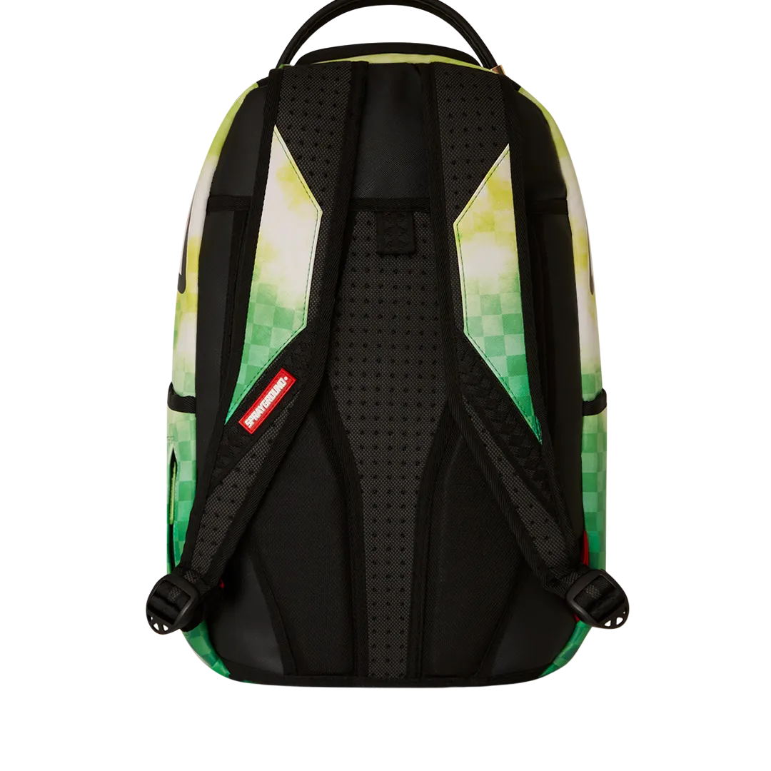 Sprayground Naruto Big Pops Backpack - Green / Orange / Yellow / Blue