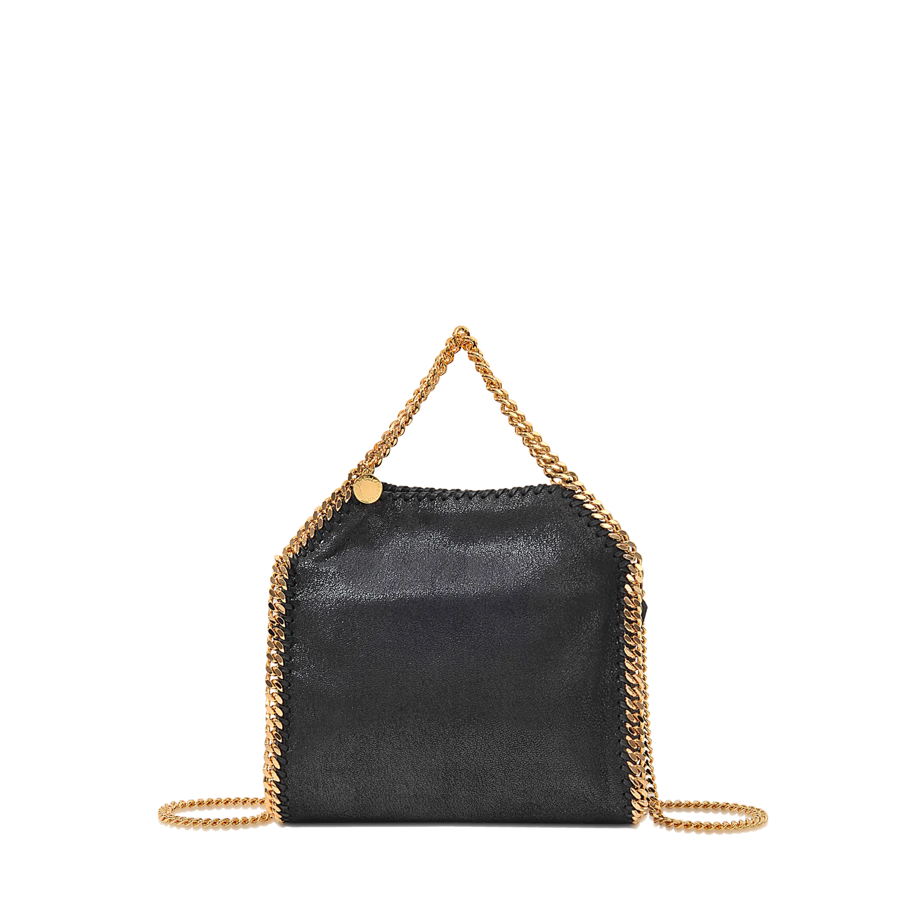 Stella McCartney  Falabella Mini Hobo Bag - Stella Mccartney -  Black  - Leather Vegan