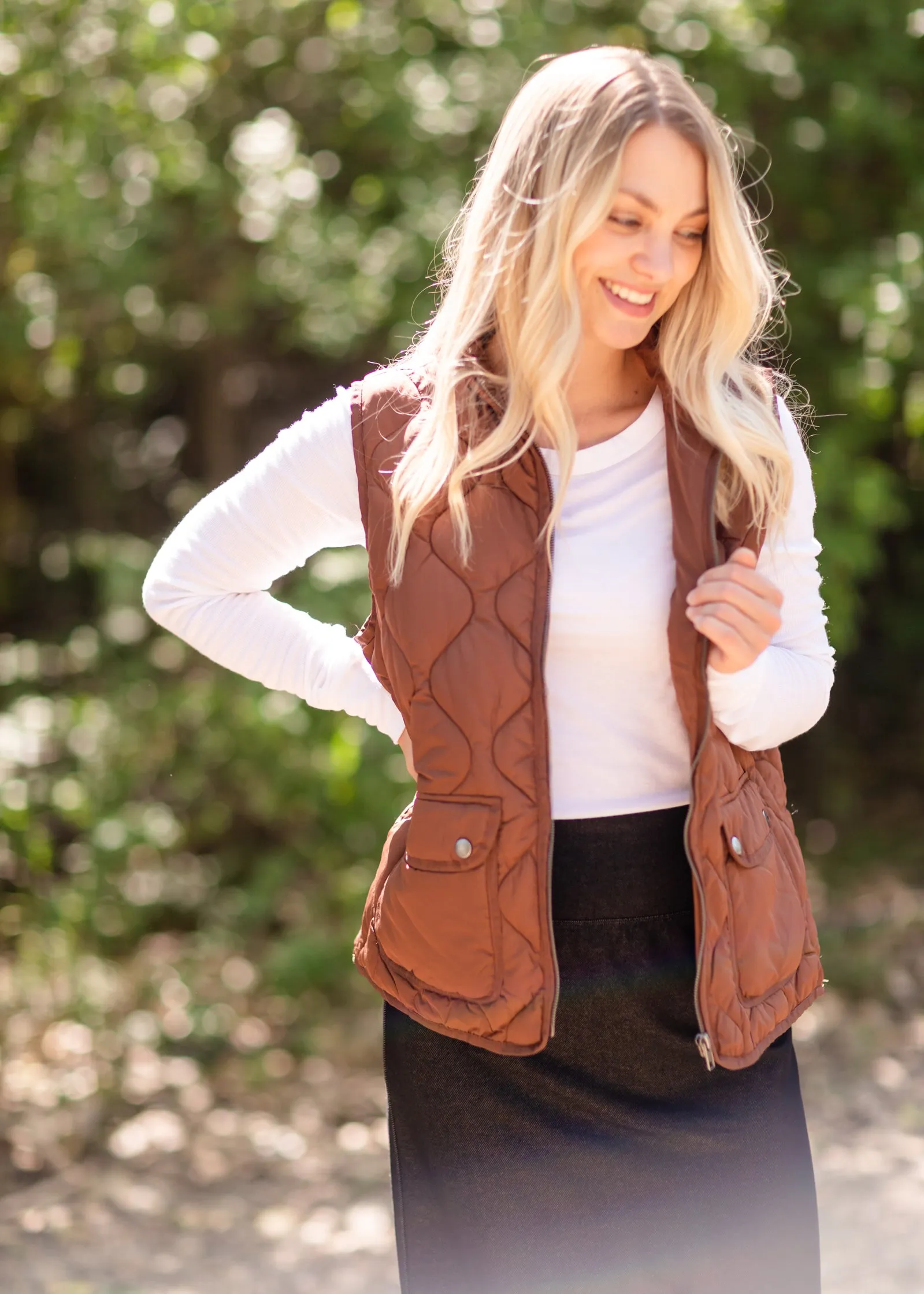 Stratton Double Front Pocket Vest - FINAL SALE