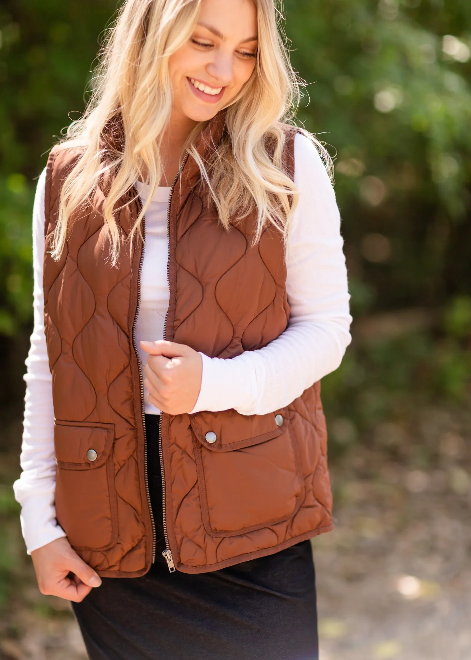 Stratton Double Front Pocket Vest - FINAL SALE