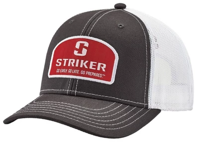 Striker Logo Patch Trucker Snapback Hat