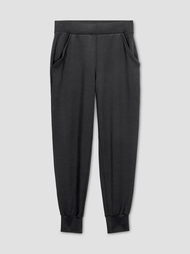 Super Soft Terry Joggers - Black Sand