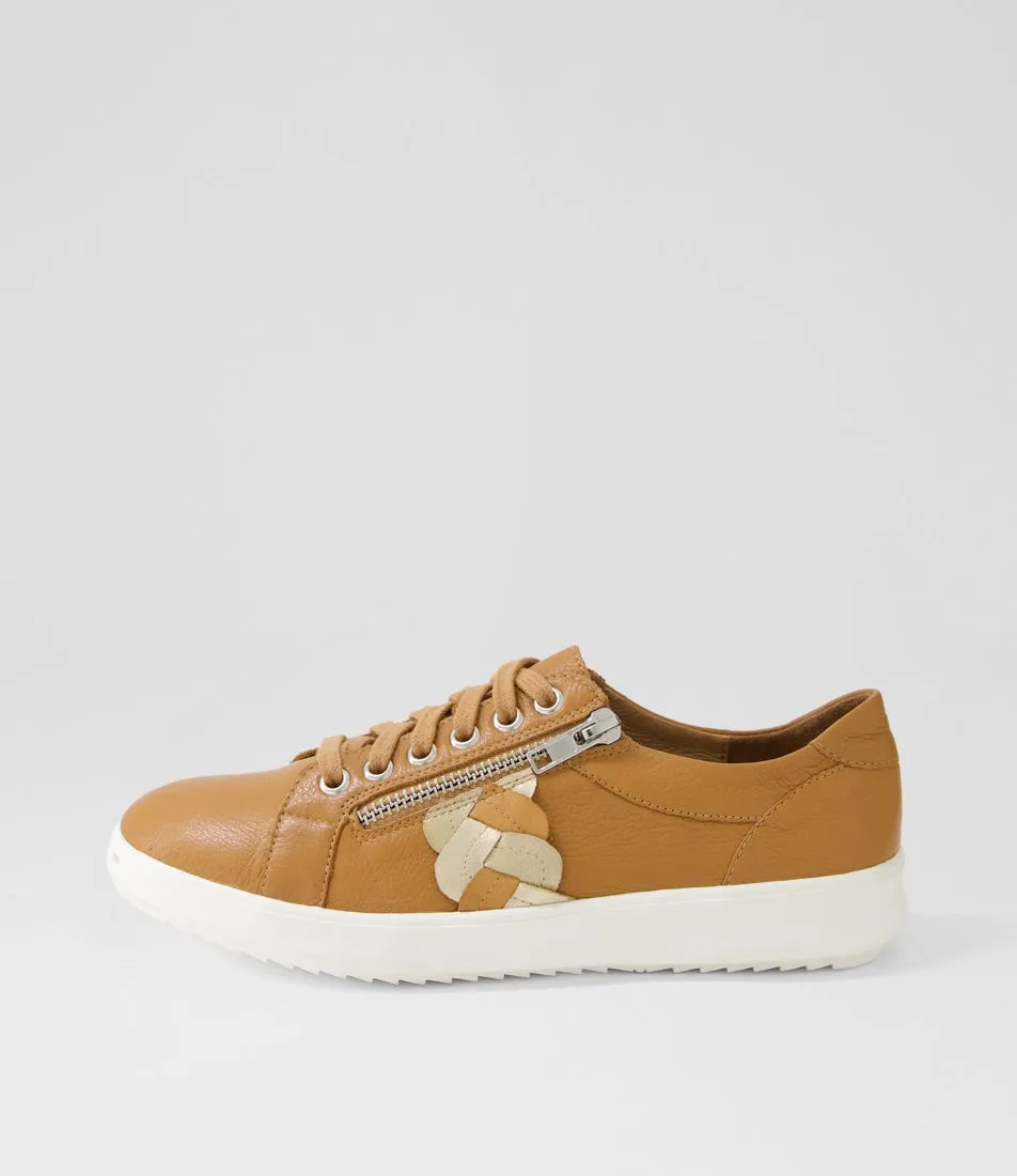 SUPERSOFT Zazaze Dark Tan Multi Sneakers