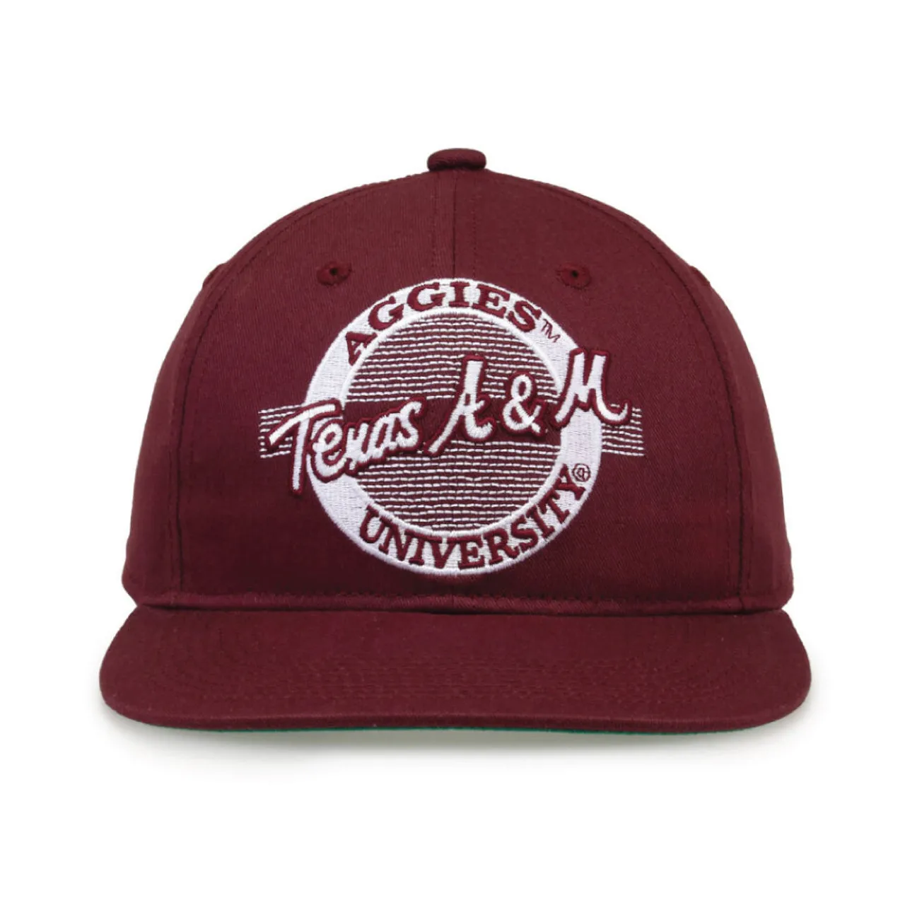 The Game Maroon Retro Circle Hat