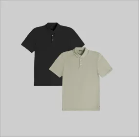 The Neutral Cloud Polo 2-Pack