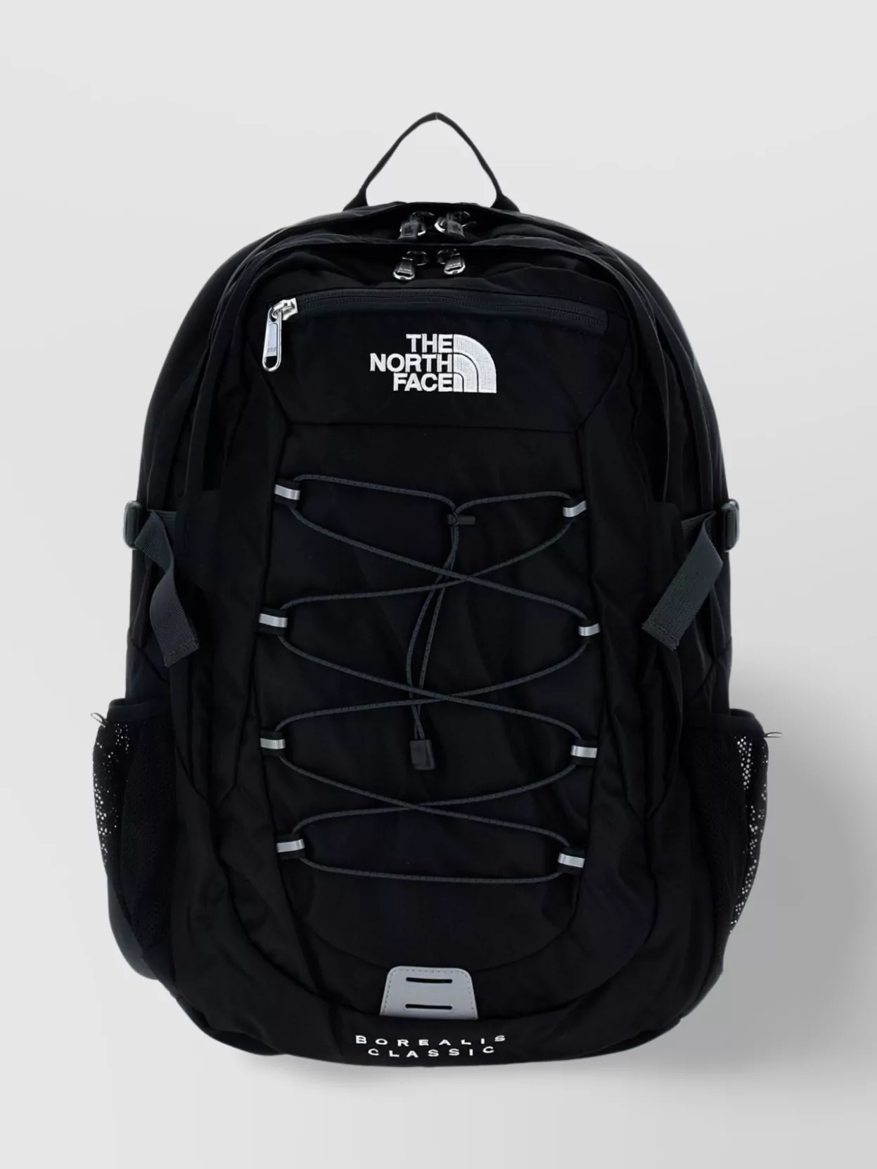 The North Face   Backpack with adjustable straps and zippered compartments