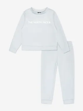 The North Face Kids Logo Tracksuit in Grey