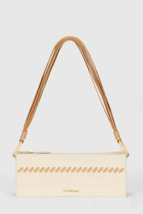 The Wolf Gang Ida Whipstitch Shoulder Bag | Ivory