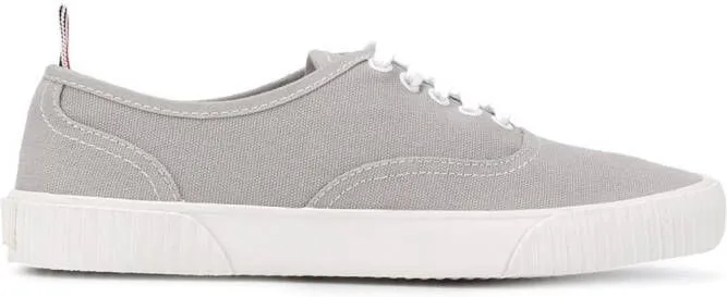 Thom Browne Heritage canvas sneakers Grey