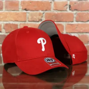 Toddler Philadelphia Phillies Gray Bottom Dad Hat | Red Toddler Dad Hat