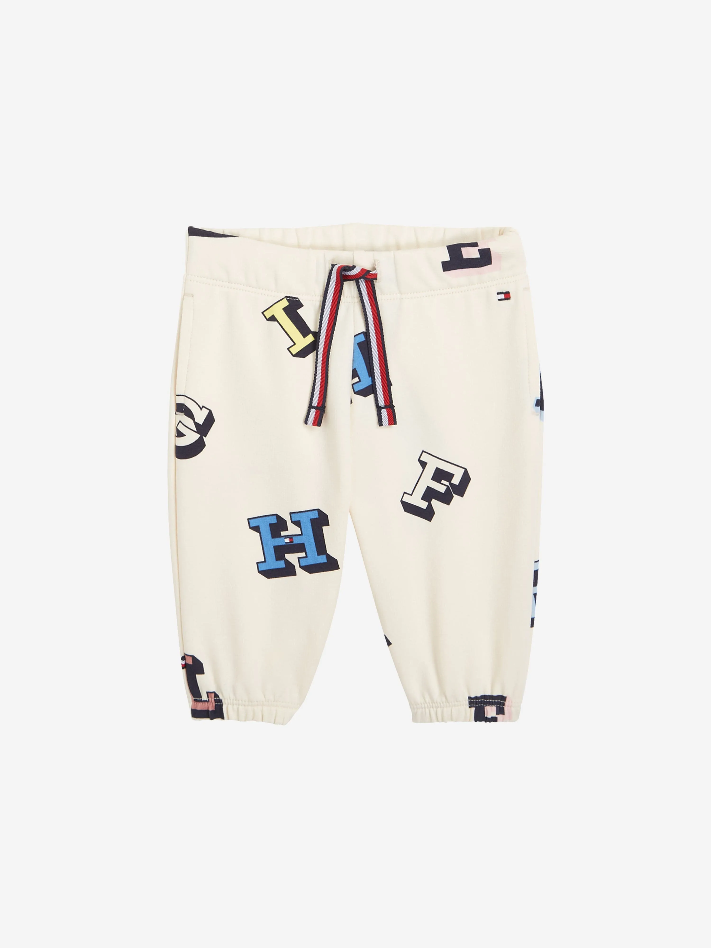 Tommy Hilfiger Baby Monotype Tracksuit in Ivory