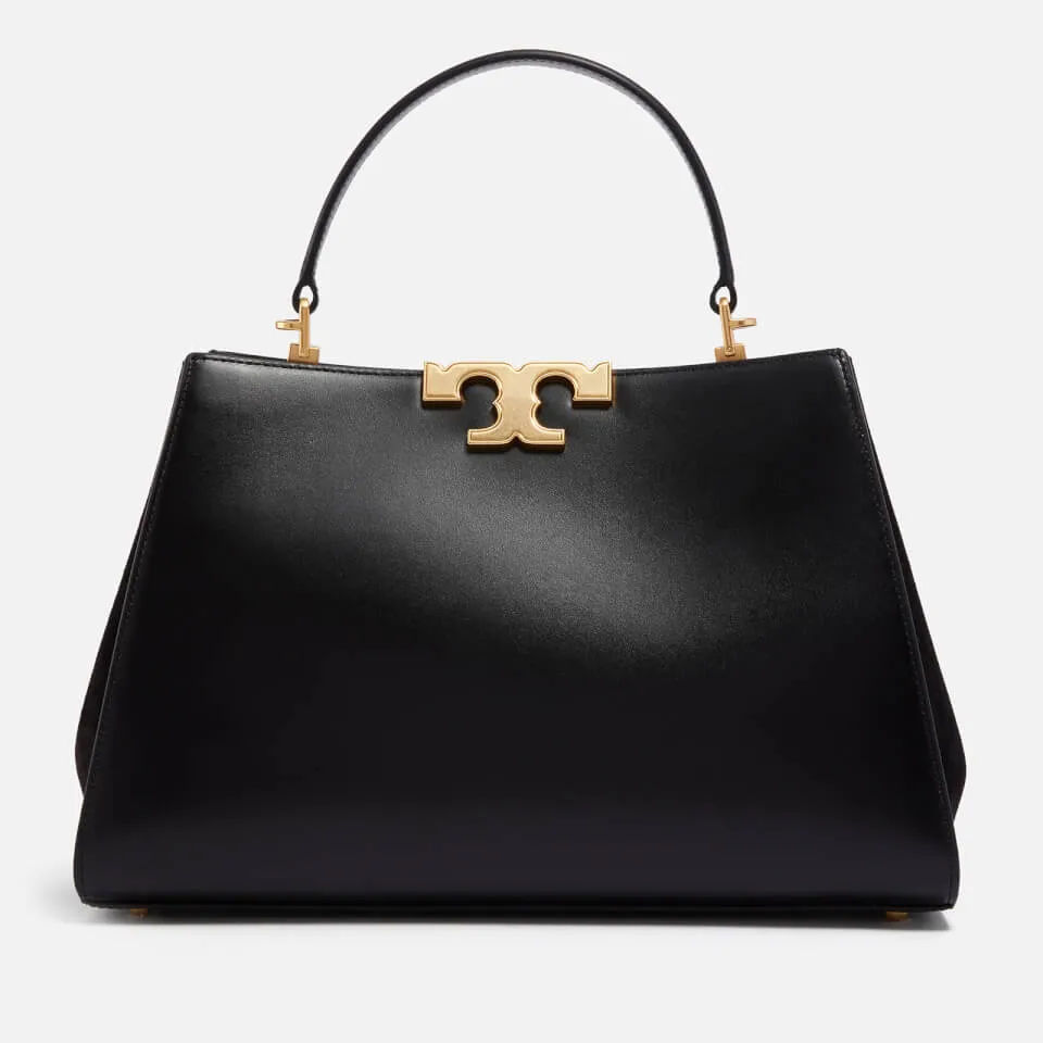 Tory Burch Eleanor Leather and Suede Handbag | Coggles