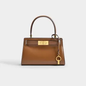 Tory Burch  Lee Radziwill Petite Handbag - Tory Burch -  Moose - Leather