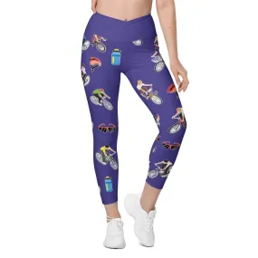 Tour de France Crossover Leggings With Pockets