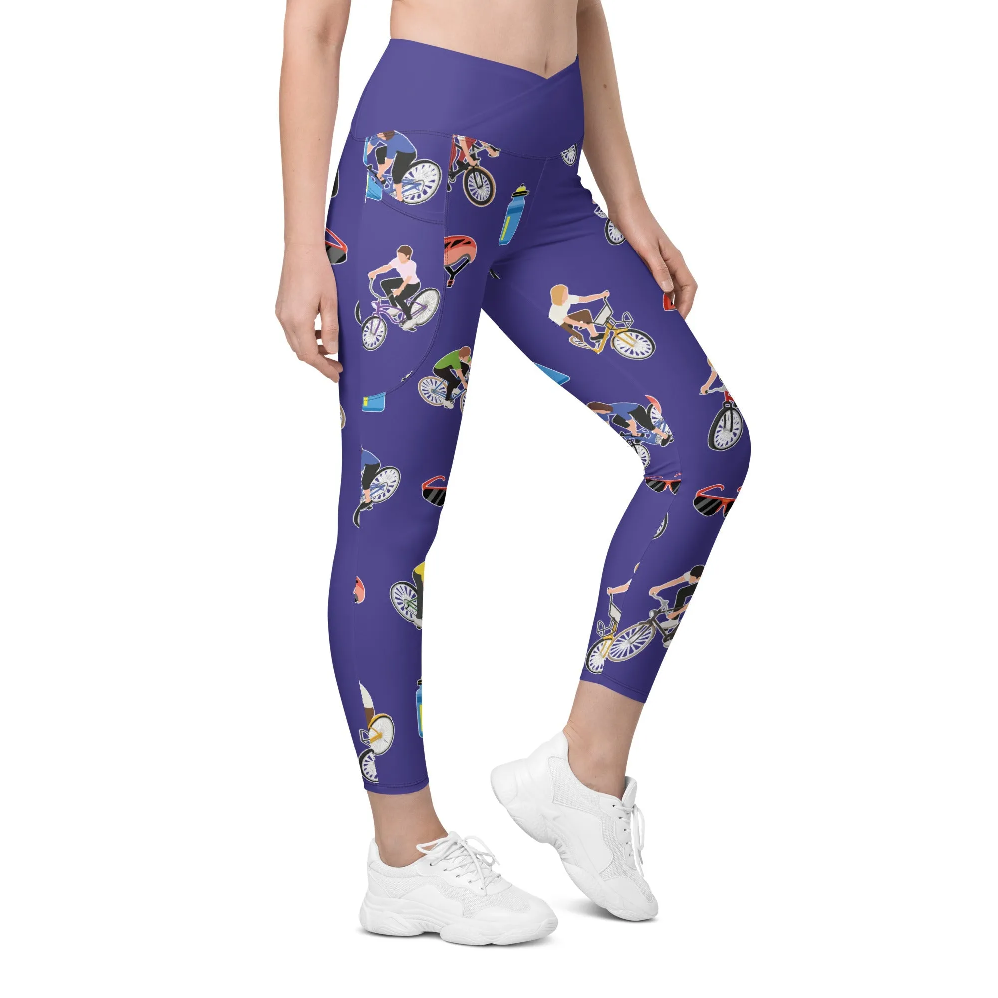 Tour de France Crossover Leggings With Pockets