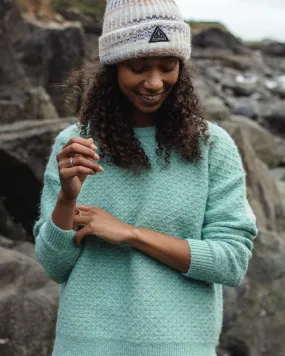 Tranquil Knitted Jumper - Viridian Green