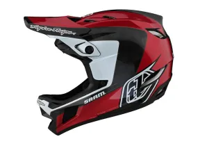 Troy Lee Designs D4 Carbon Full Face Helmet - Corsa - SRAM Red - 2021