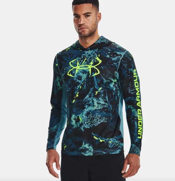 Under Armour Men's Iso-Chill Shorebreak Camo Hoodie