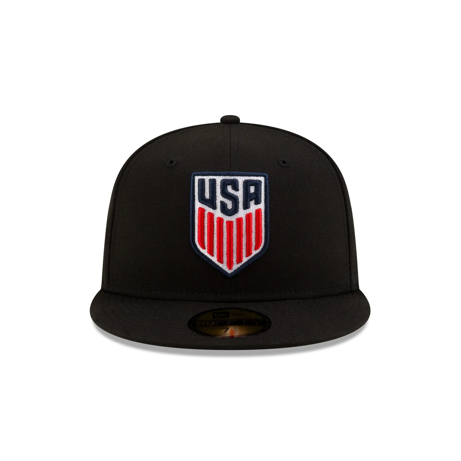 US Soccer Black 59FIFTY Fitted Hat