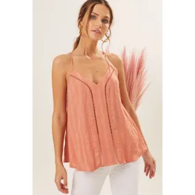 V Neckline Tank Top