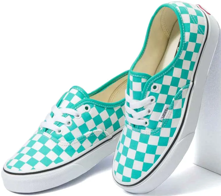 Vans Authentic Checkerboard Waterfall Blue