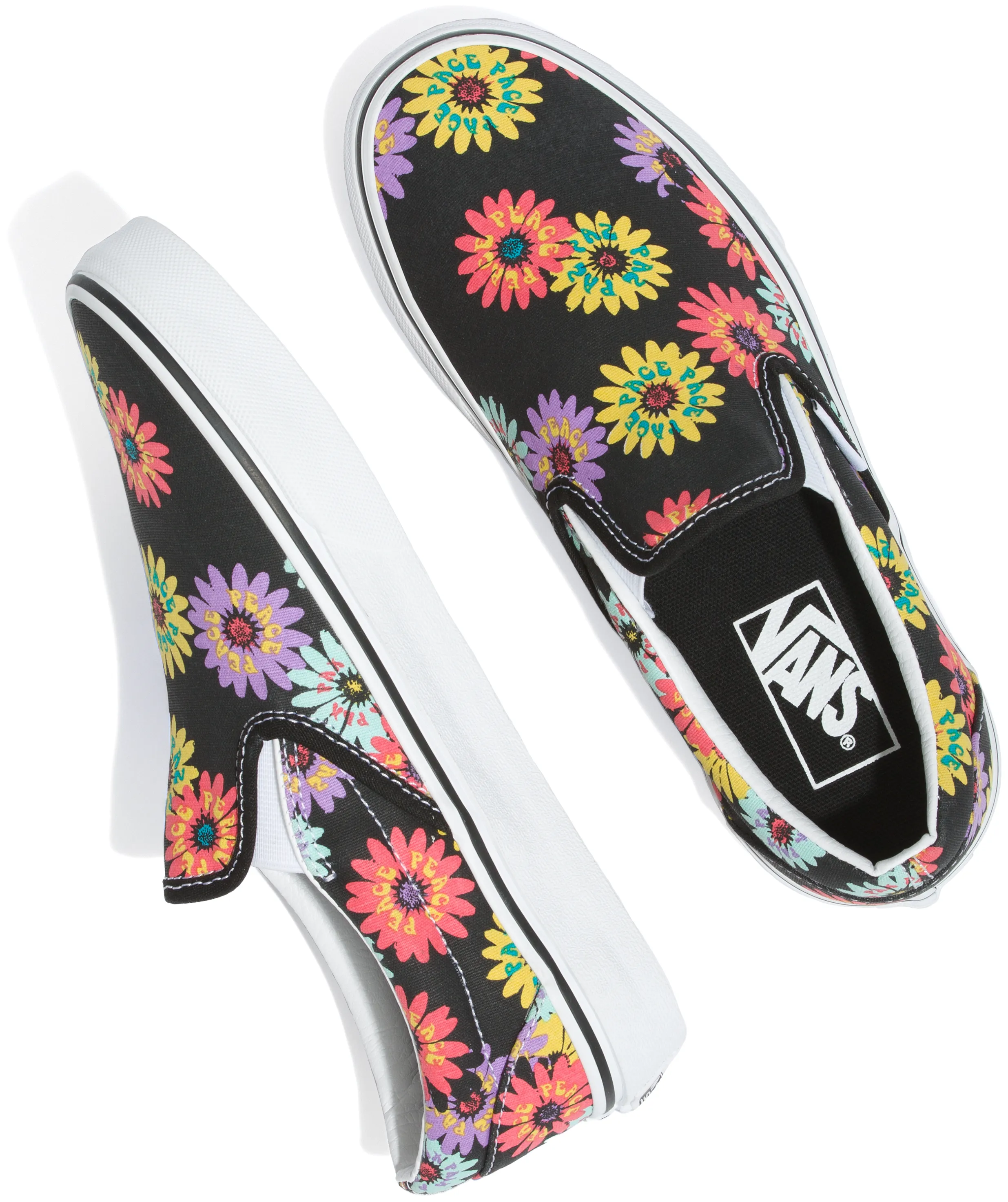 Vans Classic Slip-On Peace Floral