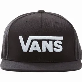 Vans DROP V SNAPBACK HAT (BLACK/WHITE) UNISEX BLACK