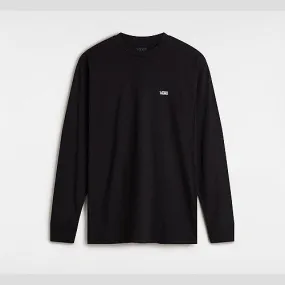 Vans LEFT CHEST HIT LONG SLEEVE T-SHIRT (BLACK/WHITE) MEN BLACK