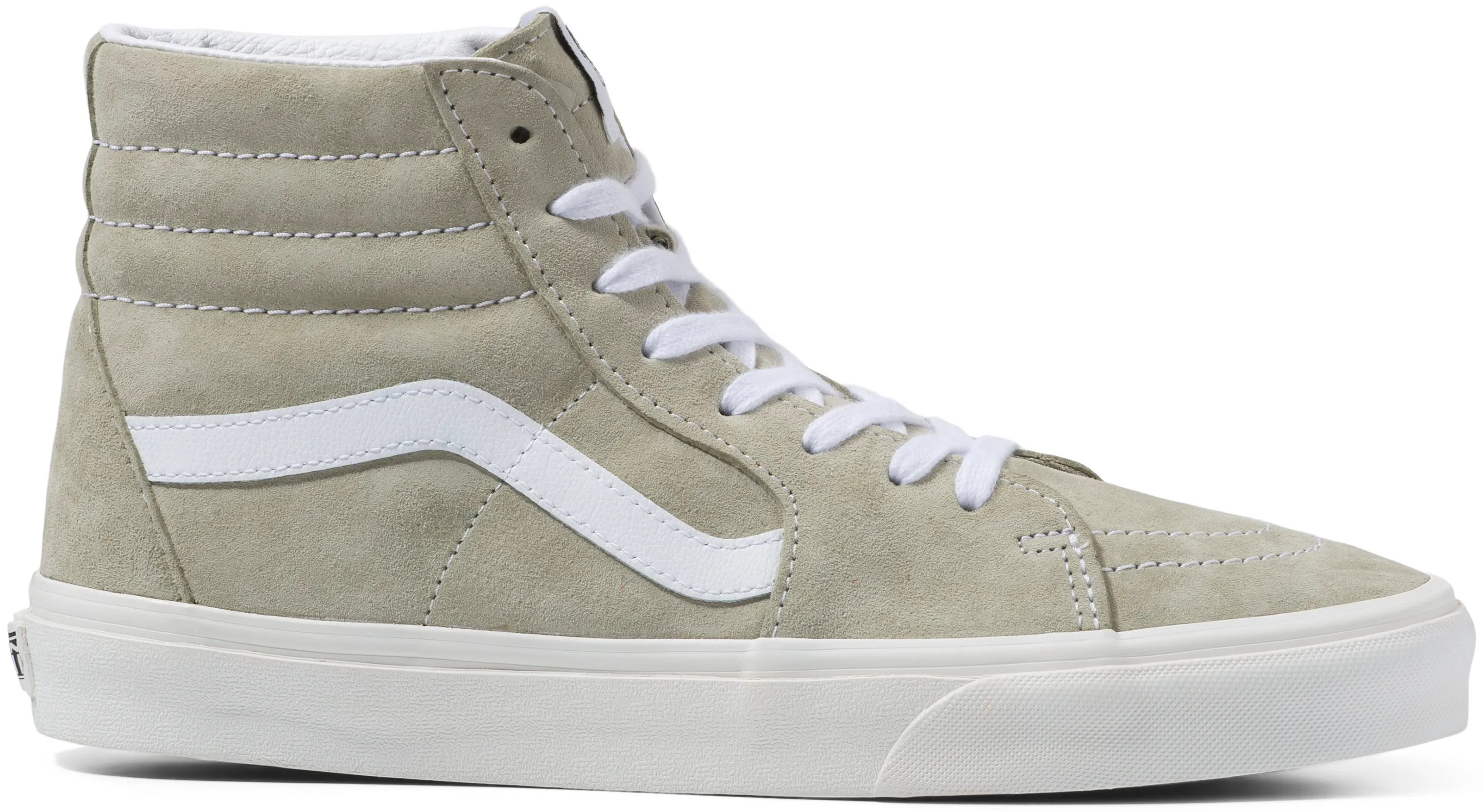 Vans Sk8-Hi Pig Suede Moss Gray/Snow White