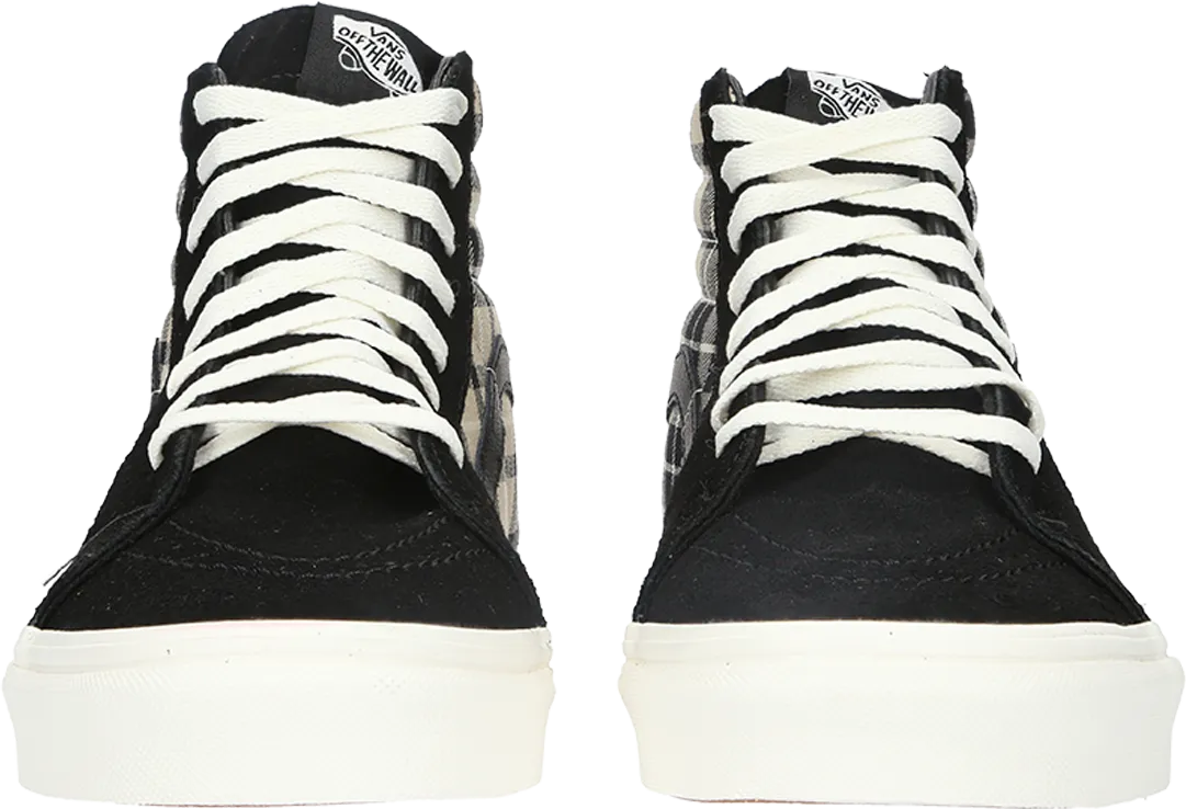 Vans Sk8-Hi (Plaid Mix) Black/Twill