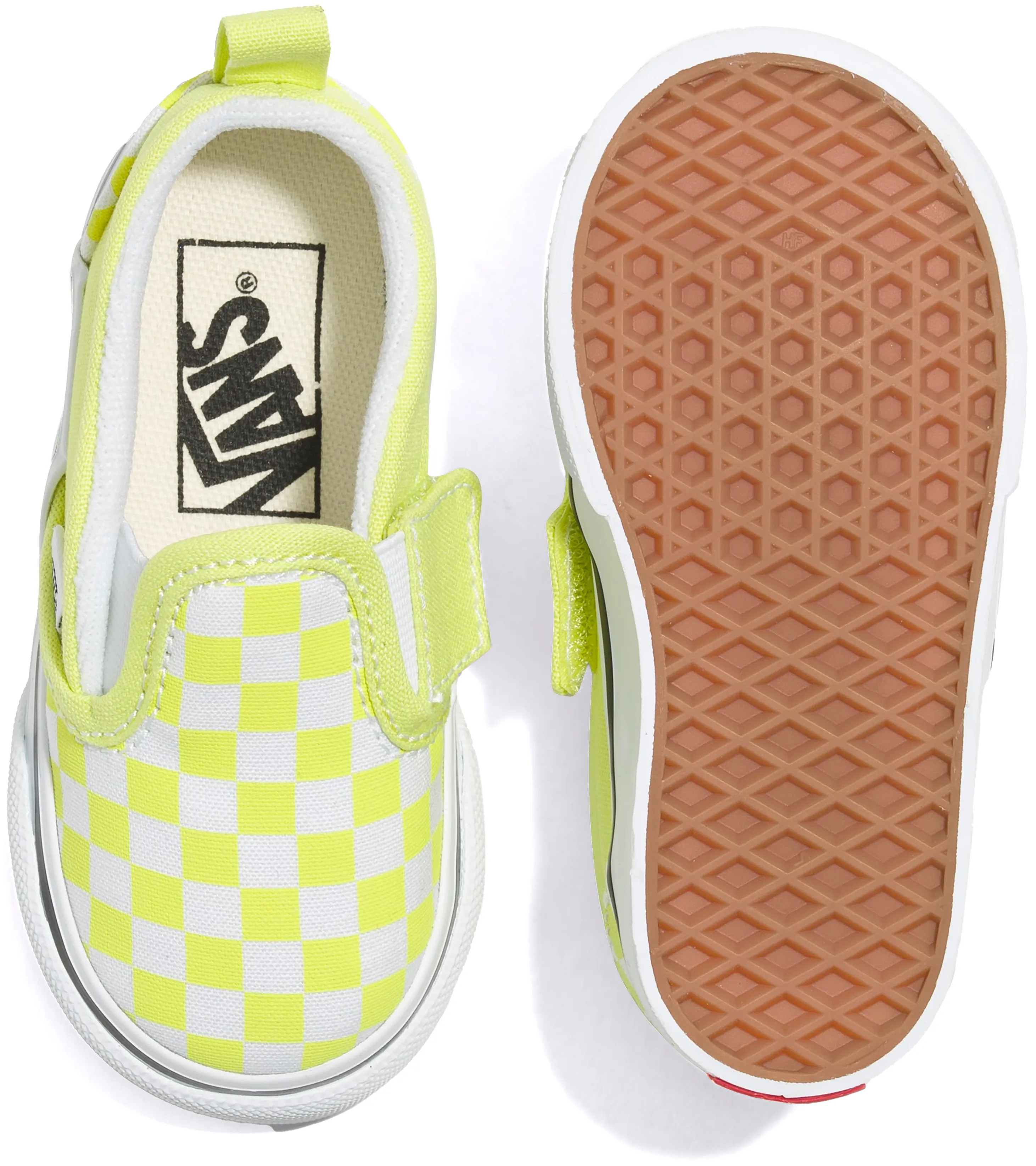 Vans Toddler Slip V Checkerboard Evening Primrose