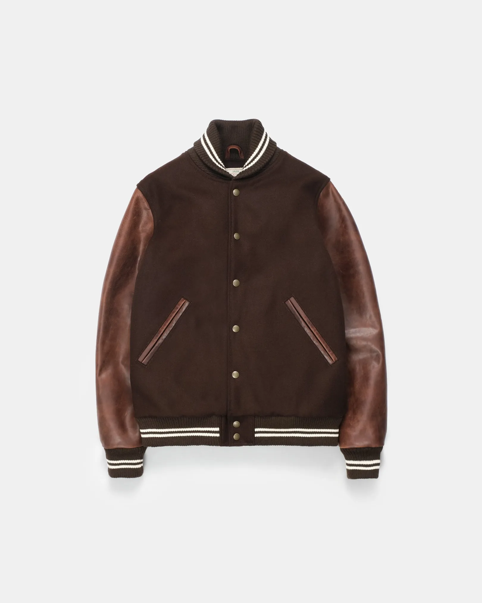 Varsity Jacket - Brown / Antique Brandy