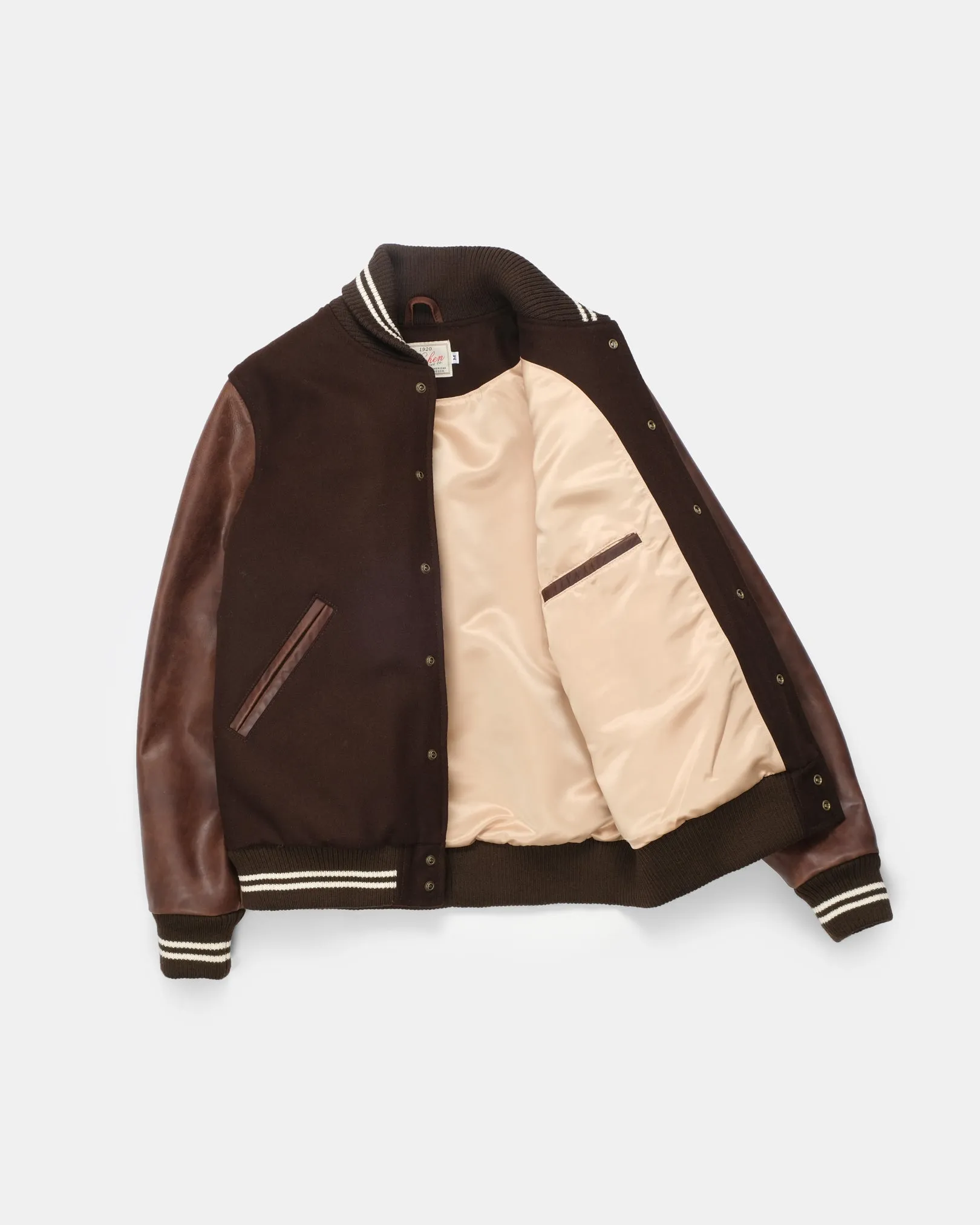 Varsity Jacket - Brown / Antique Brandy