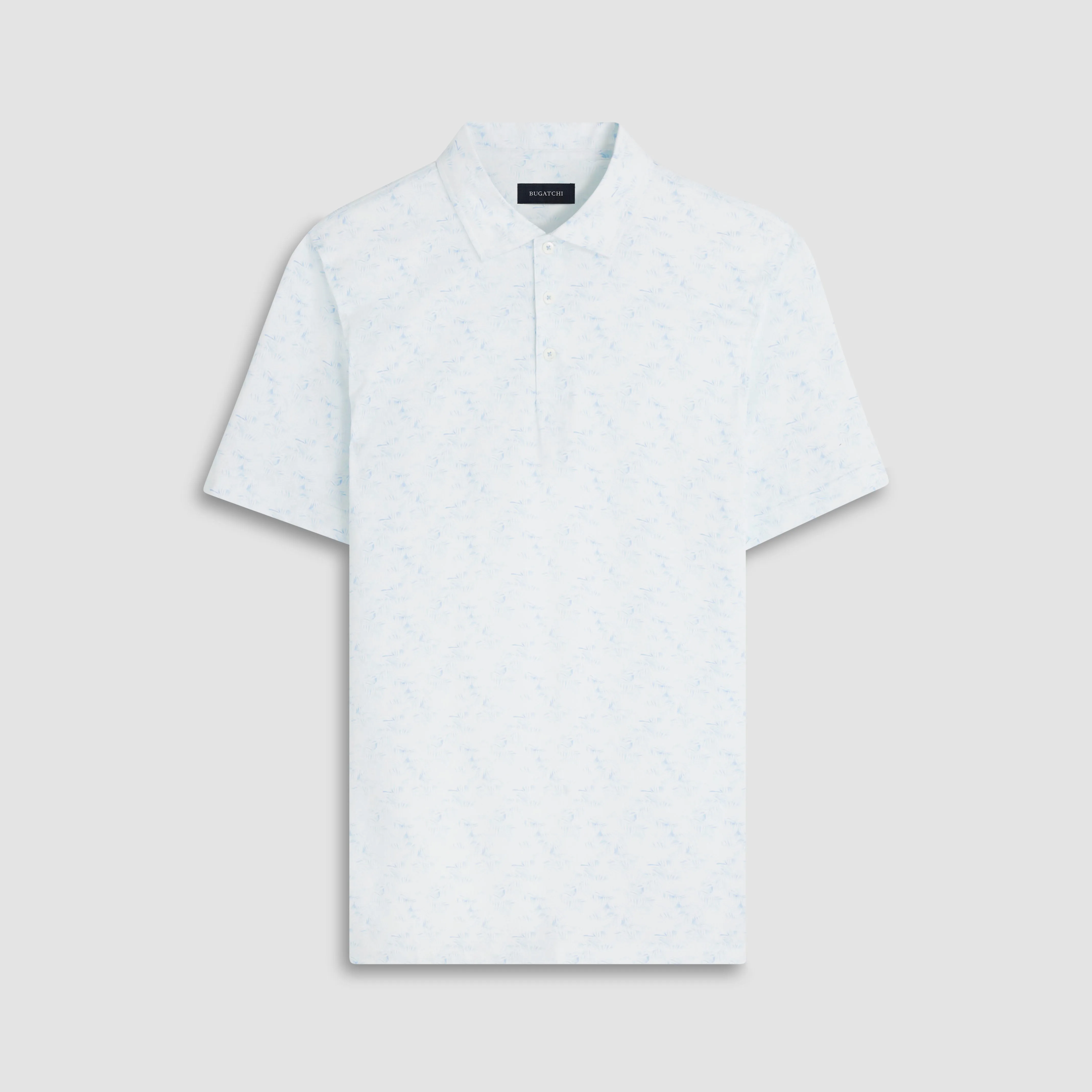 Victor Leaf Print OoohCotton Polo