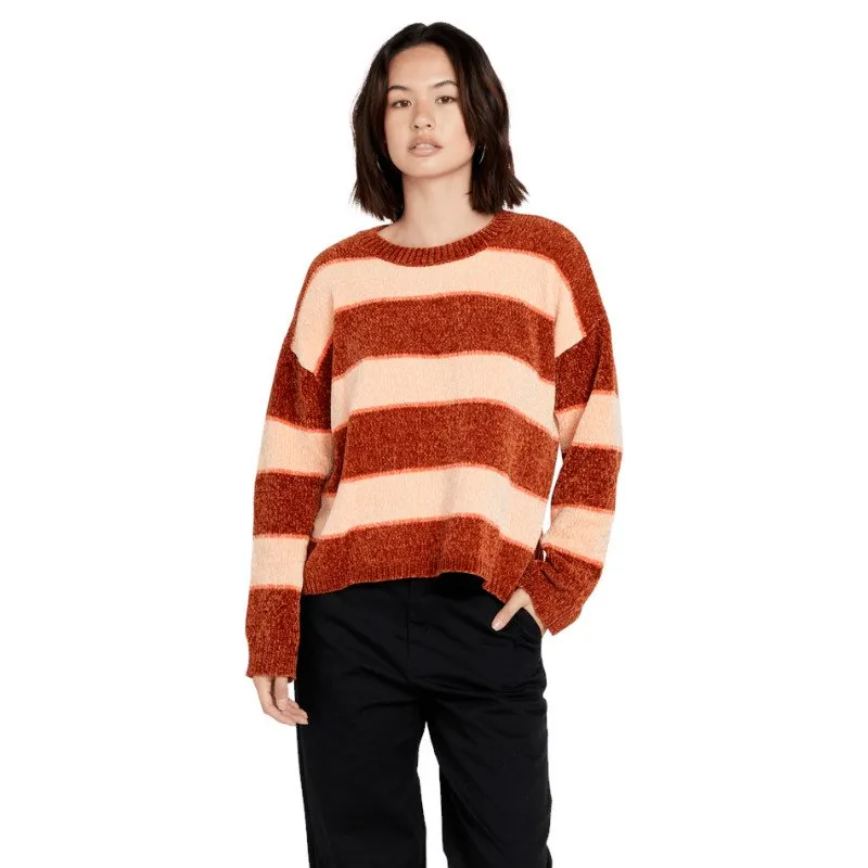 Volcom BUBBLE TEA JUMPER - NUTMEG