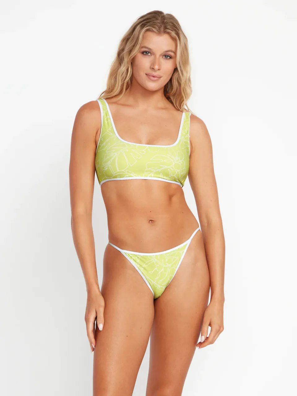 VOLCOM TROPICOCO REVERSIBLE SKIMPY BIKINI BOTTOM